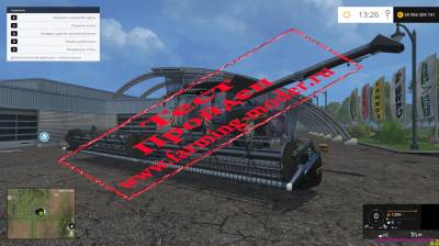 Мод "NH_CR1090_BlackTige_Pack" для Farming Simulator 2015