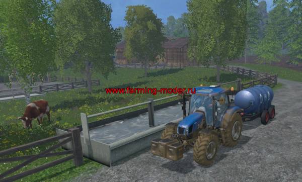 Мод WaterMod v3.4.0 Farming Simulator 2015