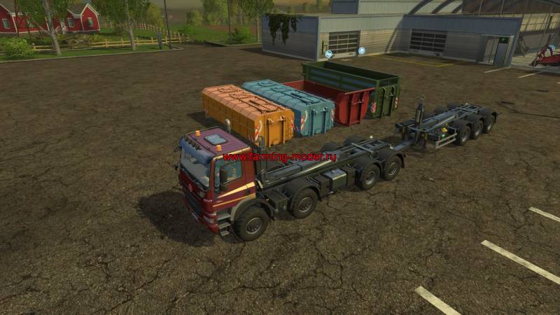 Мод «Tatra Phoenix Agro-Truck Hooklift.v 2» для Farming Simulator 2015