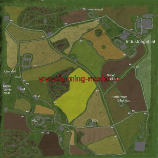 Мод"Thueringer_Oberland 1988 v 6.23" для Farming Simulator 2015