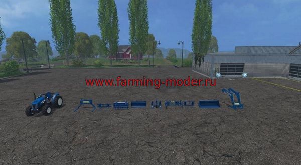 Мод pack "NEW HOLLAND V1.0" для Farming Simulator 2015