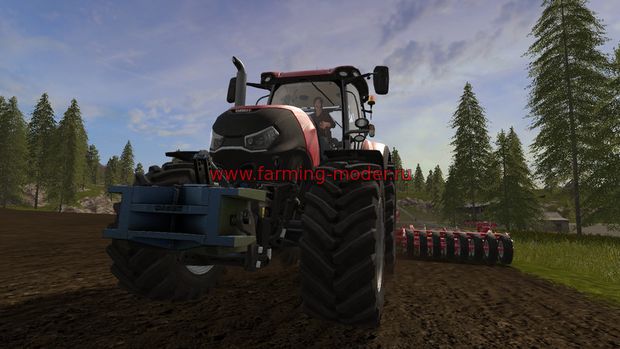 Мод "Case IH Optum Weight V 1.0" для Farming Simulator 2017