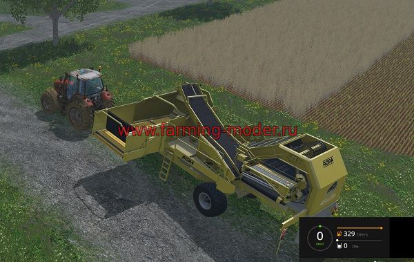 Мод "ROPA TIGER POTATO HARVESTER V 1.0 " для Farming simulator 2015