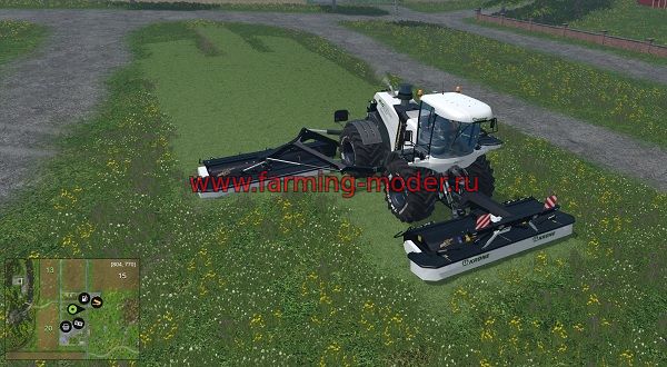 Мод "KRONE BIG M500 V2.5"для Farming Simulator 2015