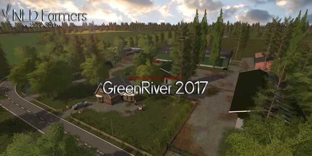 Карта "Green River v 1.0" для FS-2017