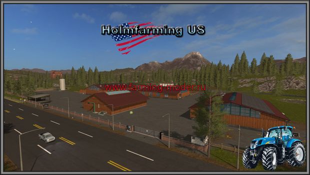 Карта "Holmfarming USA-США. v1.3" для FS-2017