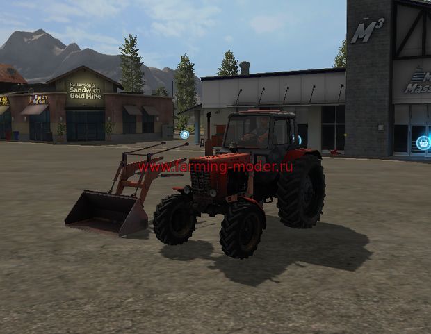 Мод "МТЗ 82" для Farming Simulator 2017
