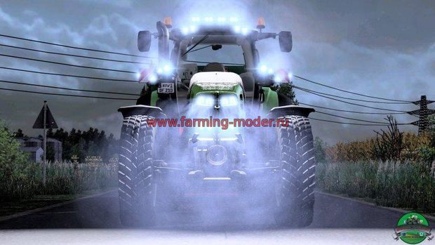 Мод "DEUTZ-FAHR TTV 7SERIES V5.4.1.0" для Farming Simulator 2017