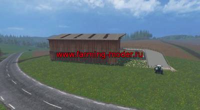 Мод объект "Kran_Halle V 1.0" для Farming Simulator 2015