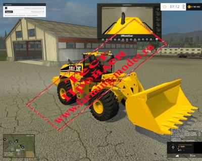 Мод "CAT 980H Articulate Front Loader v 3.0" для Farming Simulator 2015