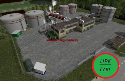 Мод объект "Raffinerie_v2.0" для Farming Simulator 2015