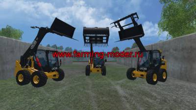 Мод "JCB_260_Skidsteer_Silage" для Farming Simulator 2015