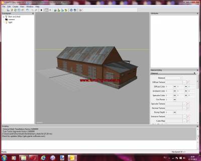 Мод "Barn With Shelter V 1.0 Building" для Farming Simulator 2015