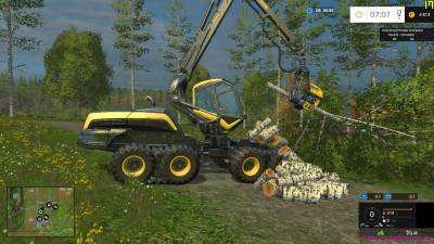 Мод "Placeable:HarvesterBirken" для Farming Simulator 2015