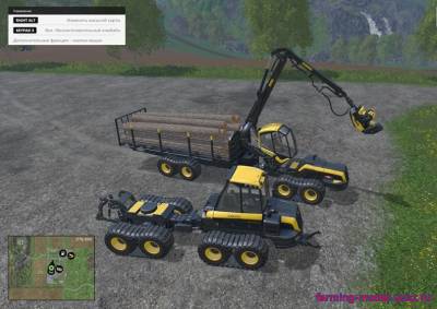 Мод "Ponsse" для Farming Simulator 2015