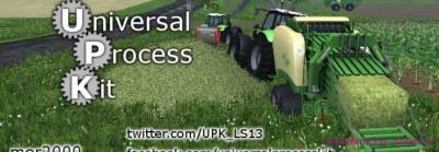 Мод "AAA_UniversalProcessKit_V0.9.6" для Farming Simulator 2015