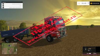 Мод "MAN TGS 18.440 Tipper & Trailer v1.0" для Farming Simulator 2015