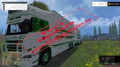 Мод "Scania_Viehtransporter_v1_1" для Farming Simulator 2015