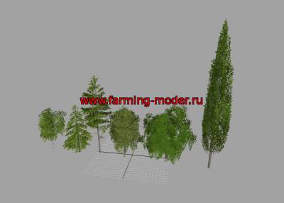 Мод объект "Tree basic v 1.0" для Farming Simulator 2015