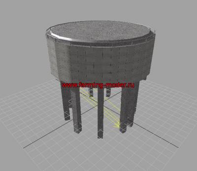 Мод "WATER TOWER OBJECT" для Farming Simulator 2015
