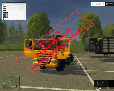 Мод "TATRA PHOENIX TRUCK V1.0" для Farming Simulator 2015