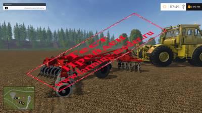 Мод "Kuhn_discover_xs" для Farming Simulator 2015