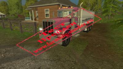 Мод "Peterbilt 379 Grain Truck v 1.0 " для Farming Simulator 2015