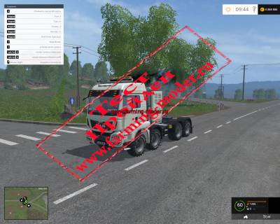 Мод "TGS 41 570 8×8 Agricultural Heavy Duty Truck V 2.0" для Farming Simulator 2015