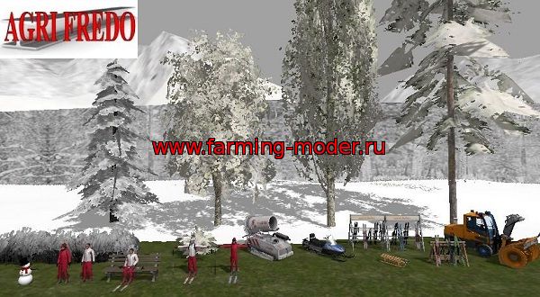 Мод "DECO-HIVERS-V1" для Farming Simulator 2015.