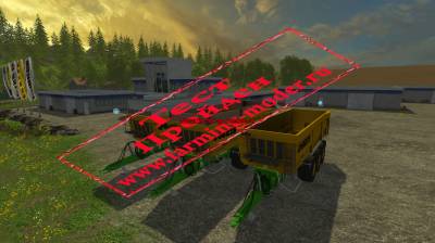 Мод"Joskin_Trans8" для Farming Simulator 2015