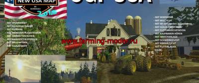 Мод "OGF USA V 1.2" для Farming Simulator 2015