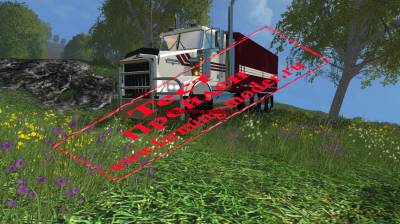 Мод"KenworthT800GrainTruck" для Farming Simulator 2015