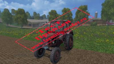 Мод"Belarus MTZ 80 red " для Farming Simulator 2015