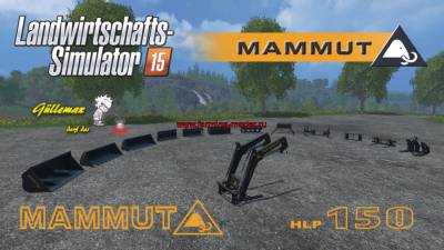 Мод "MAMMUT HLP 150 FRONTLADERPACK-V1.0" для Farming Simulator 2015
