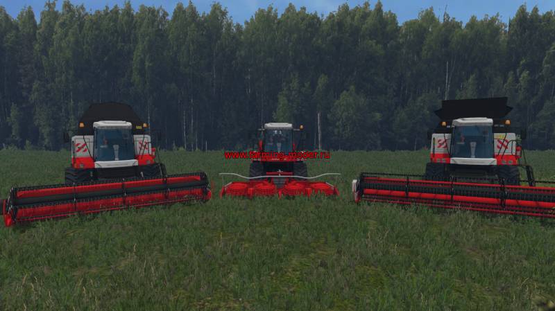Мод "Ростсельмаш Пак" для Farming Simulator 2015