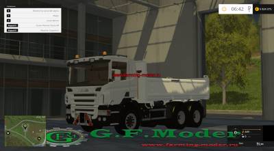 Мод "Scania P420 6x4 Benne" для Farming Simulator 2015