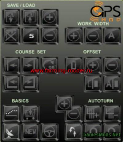 Мод «GPS v 4.2 RU» для Farming Simulator 2015