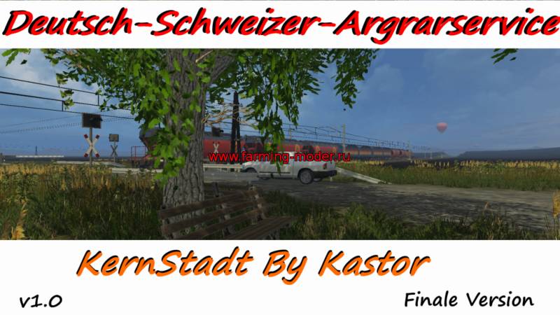 Карта «Версия 1.0 Final Kernstadt По Кастор» для Farming Simulator 2015