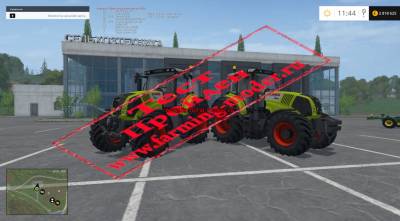 Мод"ClaasAxion850 - 850FH V 1.0 Final" для Farming Simulator 2015
