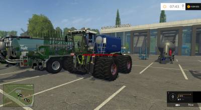 Мод"XerionSaddleTrac3800_ByBayerbua" для Farming Simulator 2015