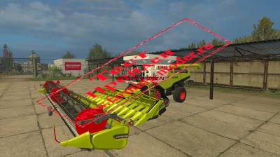 Мод" Claas Lexion 10X80 AUSTRALIAN PROTOTYPЕ" для Farming Simulator 2015