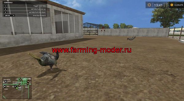 Мод «Индюшатник» для Farming Simulator 2015