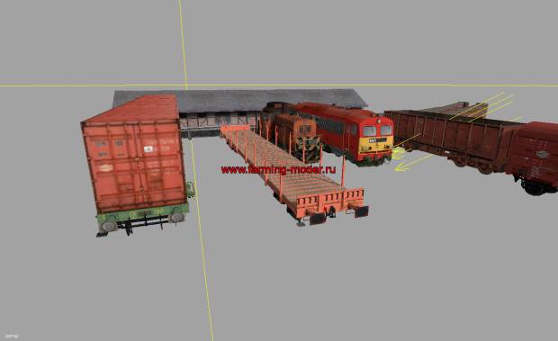 Railroad Pack для Farming Simulator 2015