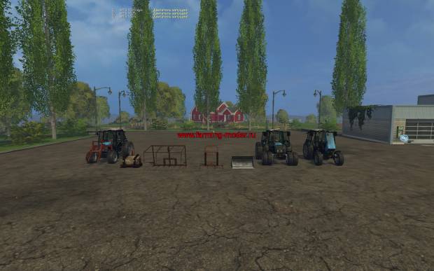 Мод "Pack_MTZ1025_v0.1" для Farming Simulator 2015