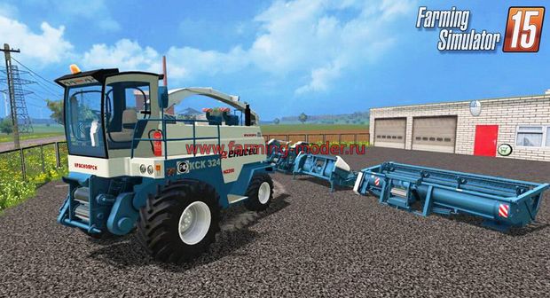 Мод "ЕНИСЕЙ 324 V 1.0 " для Farming Simulator 2015
