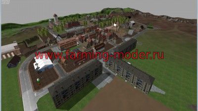 Мод Объект "Город" для Farming Simulator 2015