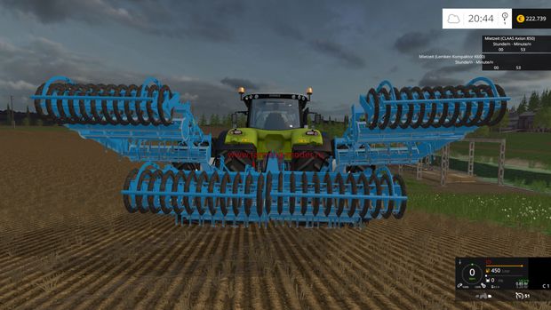 Мод "Lemken Kompaktor K-Serie" для Farming Simulator 2015