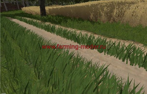 Мод "FIELD ROAD V1.0" для Farming Simulator 2015