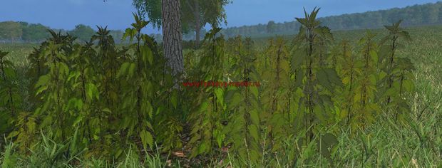 Мод "Nettles foliage texture" для Farming Simulator 2015