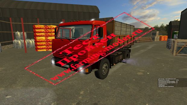 Мод"Kamaz_43255S_WR" для Farming Simulator 2015